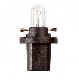 EB509-T Bulbs PCB 12v-1.2w Black Base Cap B8.5D