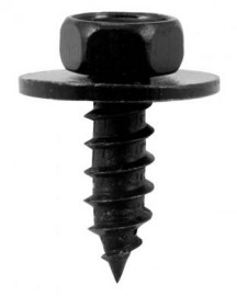 Trim Clips - Metal Body Screw - Mercedes