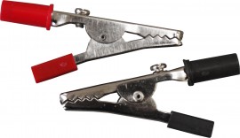 Insulated Crocodile Clips 5 Amp (50)