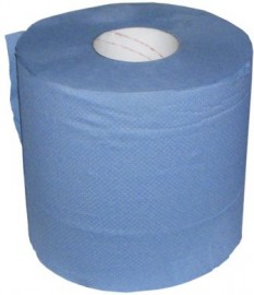 Paper Wipes 2-ply 190mm x 150m Blue