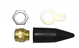 20mm Small Brass Cable Gland (indoor)(x2)