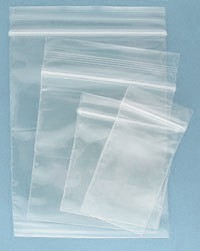 500 Box of Re-Sealable Polythene Bags