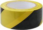 Adhesive Hazard Warning Tape - Yellow/Black
