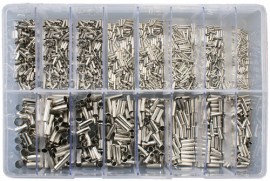 Assorted box of Uninsulated Cord Ends 0.5 – 16.0mm²