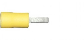 Yellow Blade 10.0 x 2.8mm (crimps terminals)
