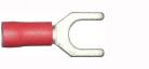 Red Fork 5.3mm (2BA) (crimps terminals)